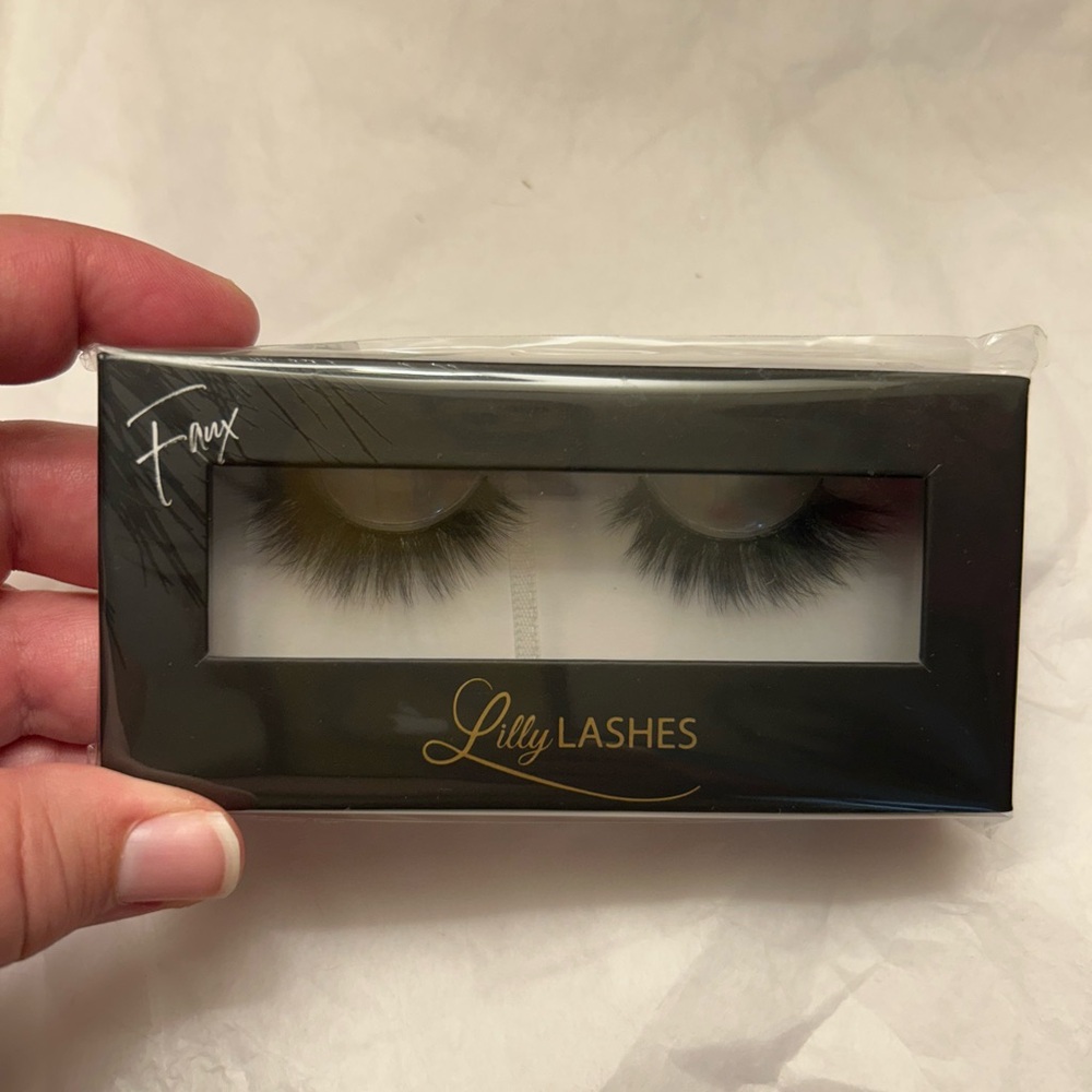 Lilly Lashes Faux Mink Dramatic Black Lashes
